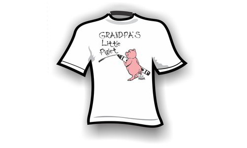 kids – Grandpa’s little piglet